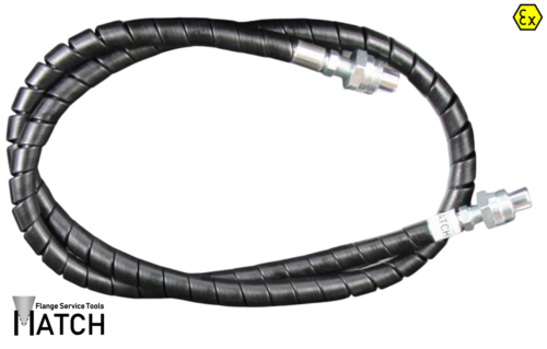 Black hydraulic hose ATEX