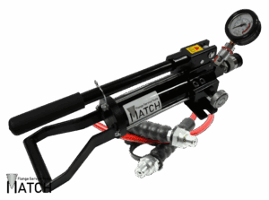 Hydrauliczna pompa ręczna (P1000AEX) Pojedyncze złącze z 1x wężem hydraulicznym
