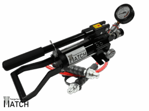 Hydrauliczna pompa ręczna (P5500AEX) Pojedyncze złącze z 1x wężem hydraulicznym