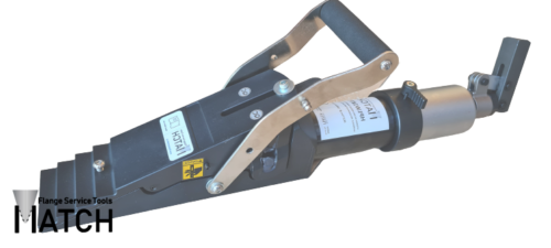 Hydraulic lifting wedge with integrated hand pump (HPLW18TC), left side
