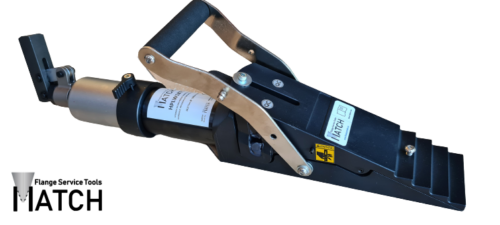 Hydraulic lifting wedge with integrated hand pump (HPLW18TC), right side