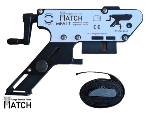 Mechanical flange alignment tool (MFA1T), right side