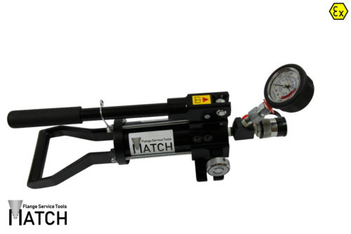 Hydraulic hand pump (P350AEX) Single connection, solo, right side