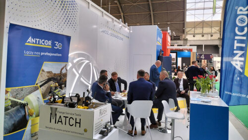 Stoisko Anticor z narzędziami MATCH na targach expo gas 2025